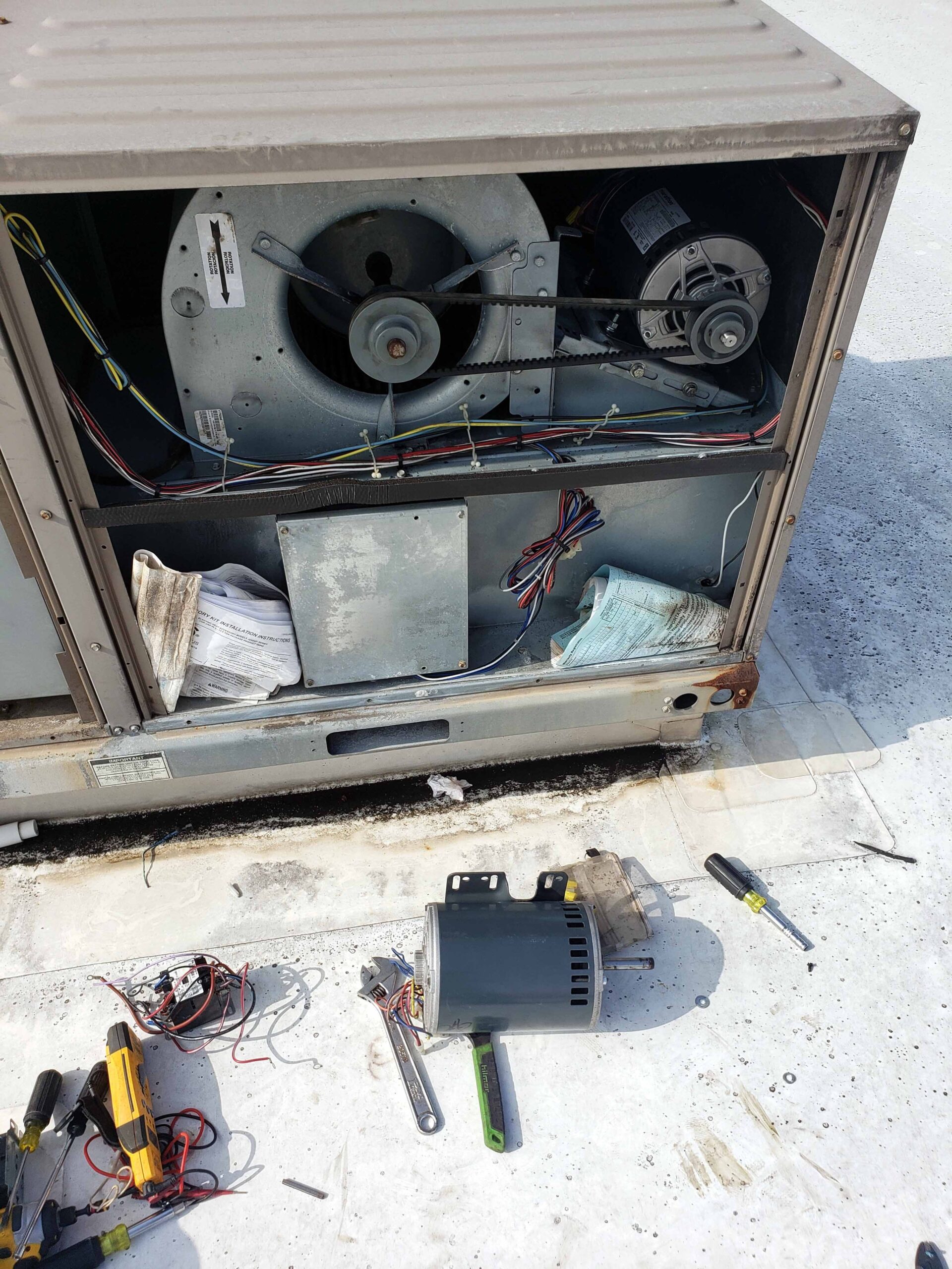 AC fan motor Replacement service